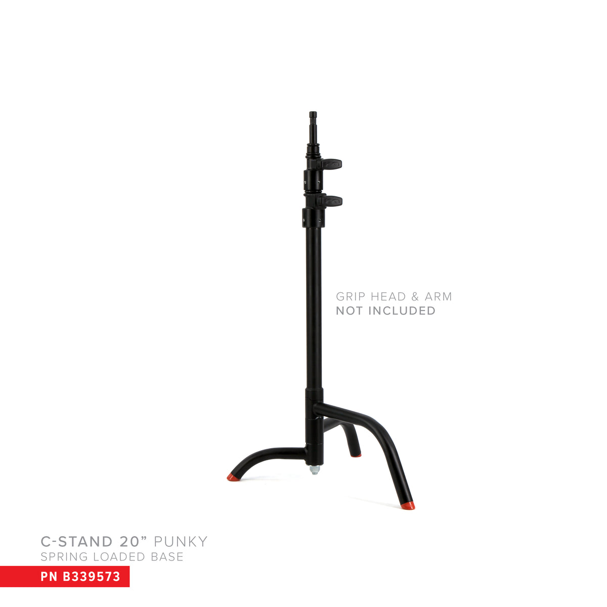 20 C-Stand - Punky w/Spring Loaded Base – msegrip