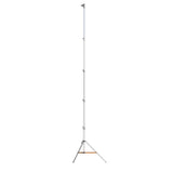 Mombo Combo Stand "Daddy Long Legs" at 22.3 feet with extra-wide base and stabilizing collar, 1-1/4" square steel tubing, and Rocky Mountain Leg.