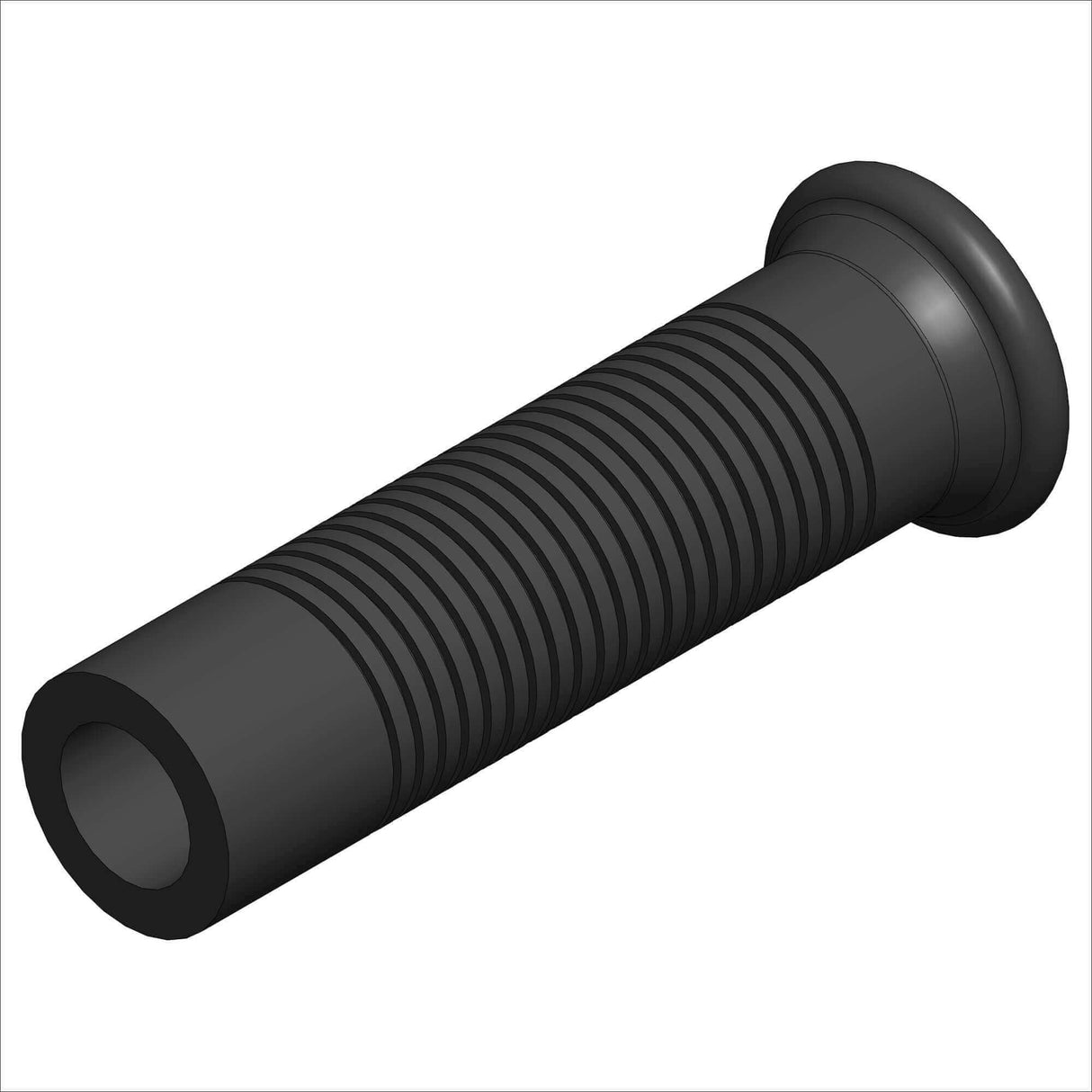 PN 3006/100 - GRIP, BLK, .88ID#468-11300 RUBBER