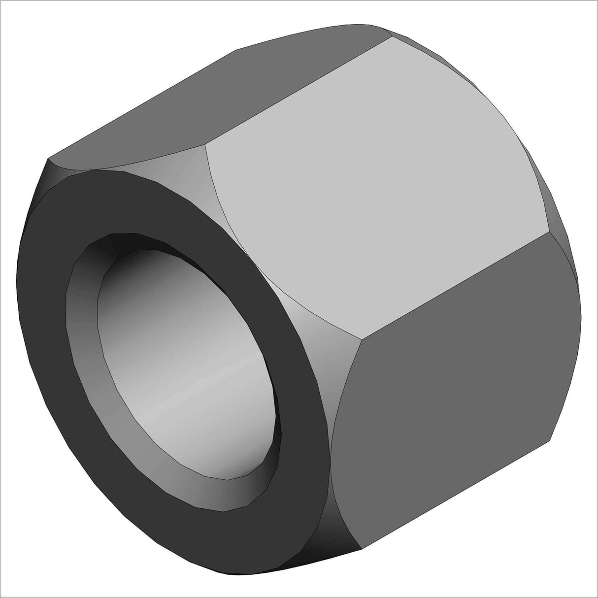 PN 1000/100 - LNUT, HX, 1/2-13