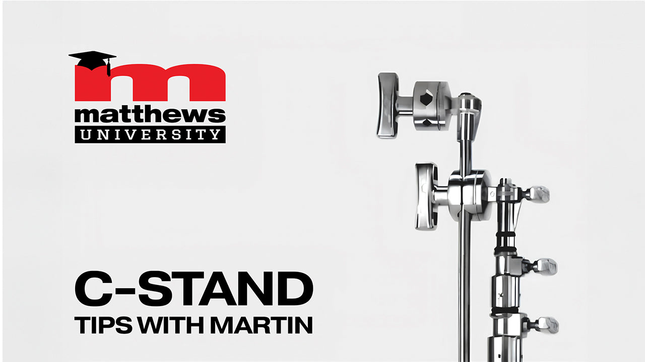 C-Stand Video Cover for Tips with Martin