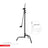 40" C+Stand with Spring Loaded Turtle Base, Grip Head & Arm, PN B756140, adjustable height stand for film and photography setups