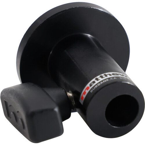 Matthews Baby Ball Head Adapter for versatile camera mounting on stands and receivers.