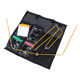 RoadRags portable lighting modification system with frames, scrims, silk, flag, and carrying bag for location photography and videography